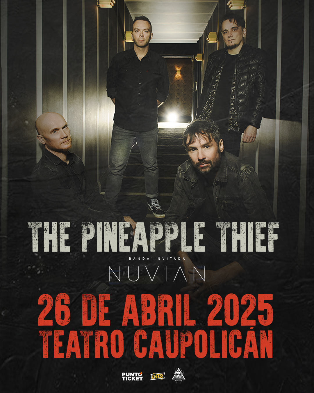The Pineapple Thief invita a Nuvia en su visita a Chile